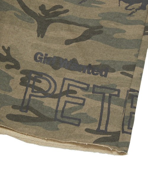GILAARCHIVE(ギラアーカイブ)の「STRAP WAIST DOODLE BERMUDA SWEAT SHORTS_CAMO(その他パンツ・レディース・その他・FREE)」の7枚目の写真