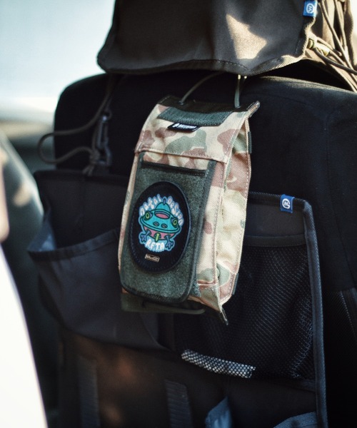 NATAL DESIGN(ネイタルデザイン)の「www_CIRCLE PATCH(財布・メンズ・ブラック・FREE)」の1枚目の写真