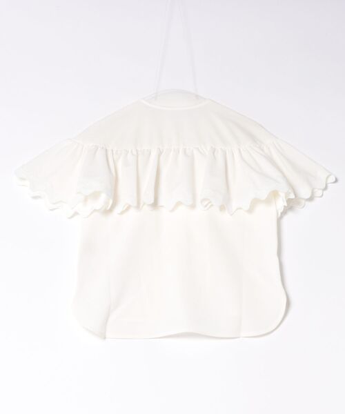 Chesty（チェスティー）の「スカラップフレアブラウス（シャツ/ブラウス・レディース・オフホワイト・0/1）」の10枚目の写真