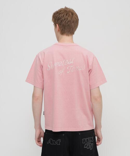 AVIREX（アヴィレックス）の「《直営店限定》FADE T-SHIRT "SWEETEST OF TEXAS" / フェード 半袖 Tシャツ / AVIREX / アヴィレックス（Tシャツ/カットソー・メンズ・ブラック/ピンク・XX-LARGE/LARGE/MEDIUM/X-LARGE）」の17枚目の写真