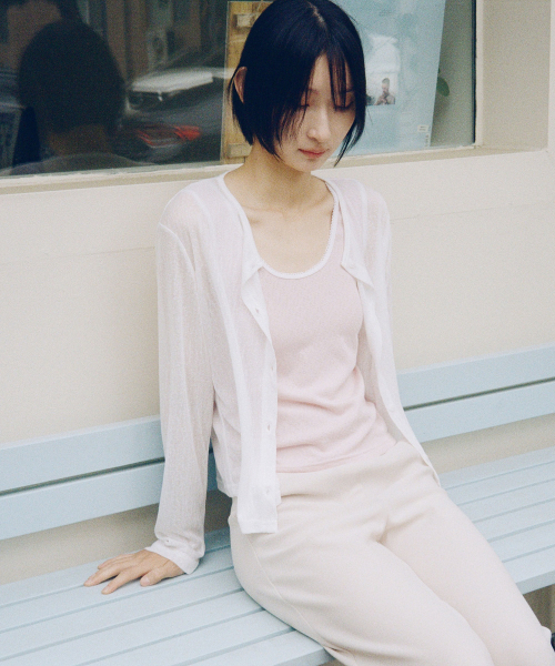 JULIAPEPE(ジュリアペペ)の「Lace Point Sleeveless Pink(Tシャツ/カットソー・レディース・その他・FREE)」の2枚目の写真