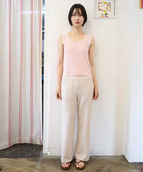 JULIAPEPE(ジュリアペペ)の「Lace Point Sleeveless Pink(Tシャツ/カットソー・レディース・その他・FREE)」の4枚目の写真