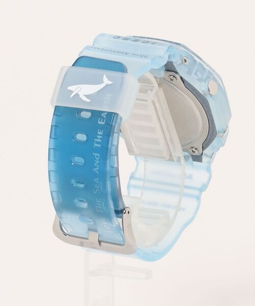 G-SHOCK(ジーショック)の「G-SHOCK/ジーショック 腕時計 イルクジ "ICERC Japan コラボレーションモデル 2026" GA-B2100KB-2AJR(アナログ腕時計・メンズ・クリアブルー・FREE)」の9枚目の写真