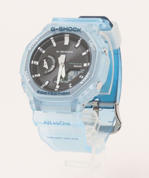 G-SHOCK(ジーショック)の「G-SHOCK/ジーショック 腕時計 イルクジ "ICERC Japan コラボレーションモデル 2026" GA-B2100KB-2AJR(アナログ腕時計・メンズ・クリアブルー・FREE)」の11枚目の写真