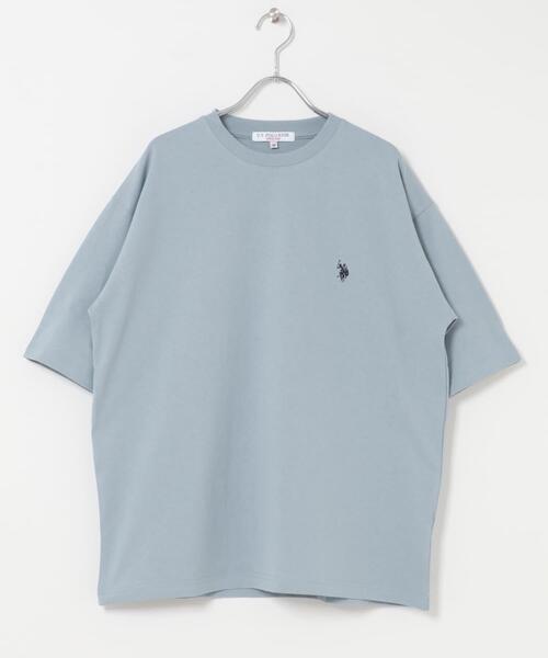 U.S. POLO ASSN.（ユーエスポロアッスン）の「U.S. POLO ASSN　天竺クルーTシャツ（Tシャツ/カットソー・メンズ・ホワイト/ブラック/ブルー・LARGE/MEDIUM）」の12枚目の写真