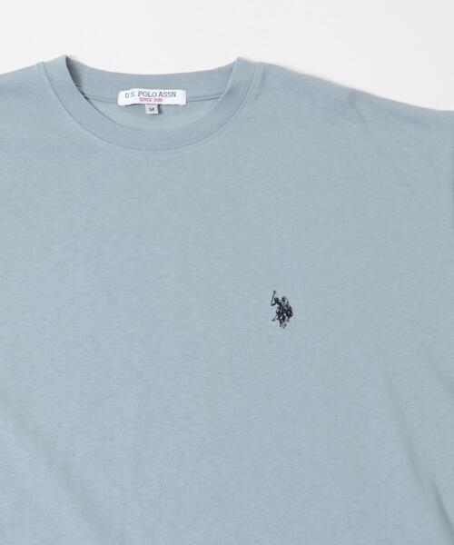 U.S. POLO ASSN.（ユーエスポロアッスン）の「U.S. POLO ASSN　天竺クルーTシャツ（Tシャツ/カットソー・メンズ・ホワイト/ブラック/ブルー・LARGE/MEDIUM）」の13枚目の写真