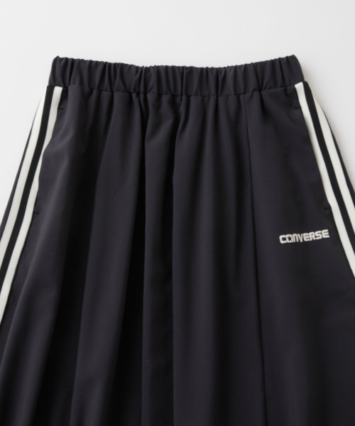 CONVERSE(コンバース)の「CONVERSE / コンバース ストレッチ サイドライン ゴアードスカート(スカート・レディース・ネイビー/ブラック・M)」の17枚目の写真