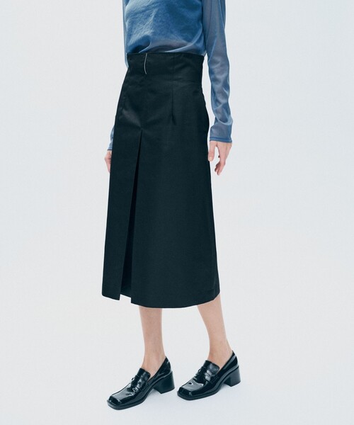 uncrave(アンクレイヴ)の「チノギャバジン Aラインスカート(スカート・レディース・ベージュ系/ホワイト系/ネイビー系・0/2/1)」の11枚目の写真