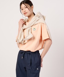 【接触冷感/UVカット】スムース シェア ワッペン Tシャツ