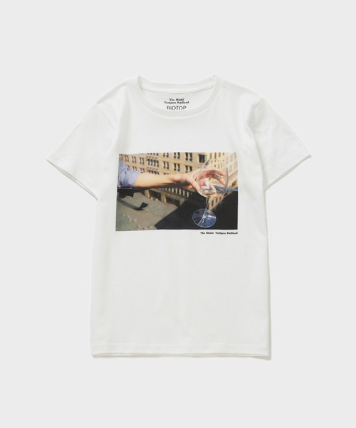 BIOTOP(ビオトープ)の「【The Model for BIOTOP】Photo T-Shirts 26SS(Tシャツ/カットソー・レディース・ホワイト/ホワイト系その他2/ホワイト系その他・FREE)」の3枚目の写真