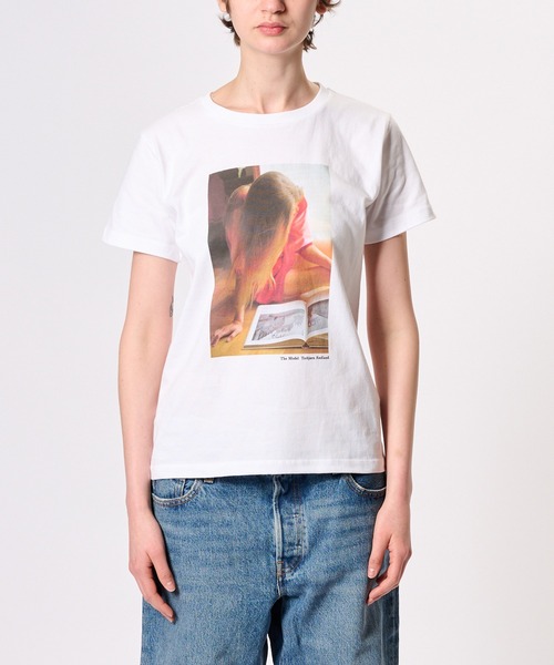 BIOTOP(ビオトープ)の「【The Model for BIOTOP】Photo T-Shirts 26SS(Tシャツ/カットソー・レディース・ホワイト/ホワイト系その他2/ホワイト系その他・FREE)」の6枚目の写真