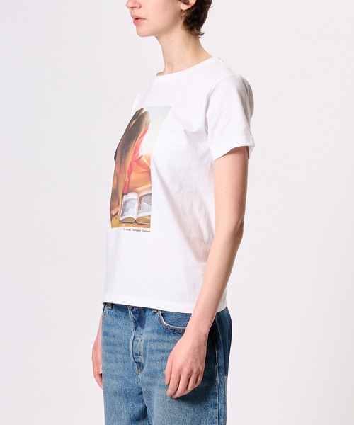 BIOTOP(ビオトープ)の「【The Model for BIOTOP】Photo T-Shirts 26SS(Tシャツ/カットソー・レディース・ホワイト/ホワイト系その他2/ホワイト系その他・FREE)」の7枚目の写真