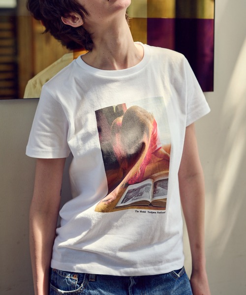 BIOTOP(ビオトープ)の「【The Model for BIOTOP】Photo T-Shirts 26SS(Tシャツ/カットソー・レディース・ホワイト/ホワイト系その他2/ホワイト系その他・FREE)」の16枚目の写真