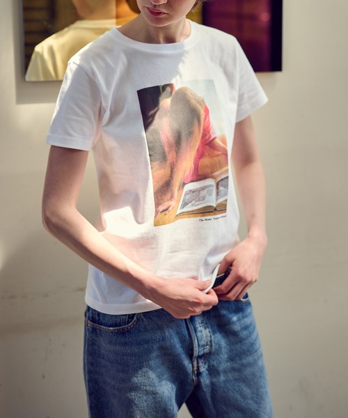 BIOTOP(ビオトープ)の「【The Model for BIOTOP】Photo T-Shirts 26SS(Tシャツ/カットソー・レディース・ホワイト/ホワイト系その他2/ホワイト系その他・FREE)」の17枚目の写真