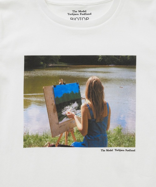 BIOTOP(ビオトープ)の「【The Model for BIOTOP】Photo T-Shirts 26SS(Tシャツ/カットソー・レディース・ホワイト/ホワイト系その他2/ホワイト系その他・FREE)」の19枚目の写真