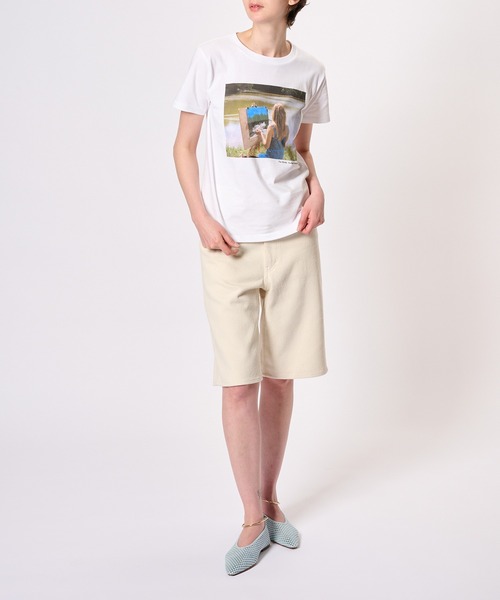 BIOTOP(ビオトープ)の「【The Model for BIOTOP】Photo T-Shirts 26SS(Tシャツ/カットソー・レディース・ホワイト/ホワイト系その他2/ホワイト系その他・FREE)」の20枚目の写真