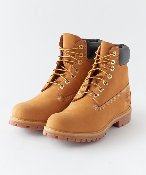Timberland(ティンバーランド)の「Timberland/ティンバーランド 6インチ プレミアム ウォータープルーフ ブーツ メンズ イエローブーツ シックスインチブーツ 防水 防錆 梅雨 雨の日 レインブーツ レインシューズ 2026年 夏 夏服(ブーツ・メンズ・ブラウン・8/8.5/9/9.5)」の3枚目の写真