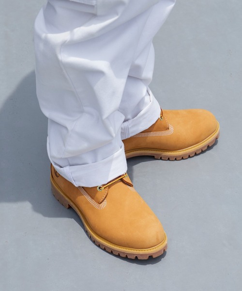 Timberland(ティンバーランド)の「Timberland/ティンバーランド 6インチ プレミアム ウォータープルーフ ブーツ メンズ イエローブーツ シックスインチブーツ 防水 防錆 梅雨 雨の日 レインブーツ レインシューズ 2026年 夏 夏服(ブーツ・メンズ・ブラウン・8/8.5/9/9.5)」の13枚目の写真