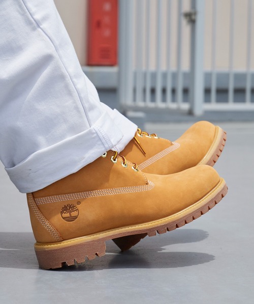 Timberland(ティンバーランド)の「Timberland/ティンバーランド 6インチ プレミアム ウォータープルーフ ブーツ メンズ イエローブーツ シックスインチブーツ 防水 防錆 梅雨 雨の日 レインブーツ レインシューズ 2026年 夏 夏服(ブーツ・メンズ・ブラウン・8/8.5/9/9.5)」の14枚目の写真