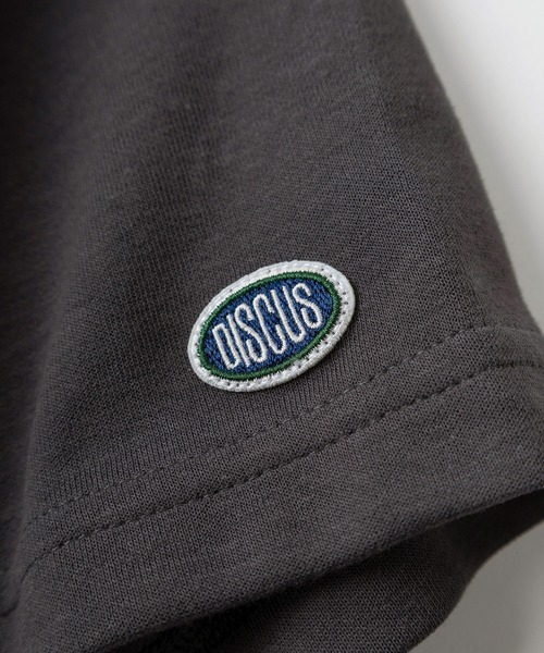 DISCUS(ディスカス)の「【71】【DISCUS/ディスカス】接触冷感 速乾 クールマックス ワンポイント刺繍 無地 ポケットTシャツ(Tシャツ/カットソー・メンズ・ダークグリーン/ベージュ/ブラック/ホワイト/チャコールグレー/ネイビー/ピンク/ブルー・L/M/XL)」の16枚目の写真