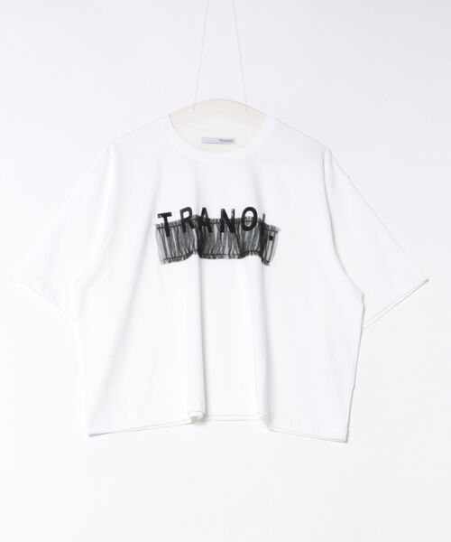 Jines(ジネス)の「【TRANOI】ワイドTシャツ(Tシャツ/カットソー・レディース・ホワイト・38)」の8枚目の写真