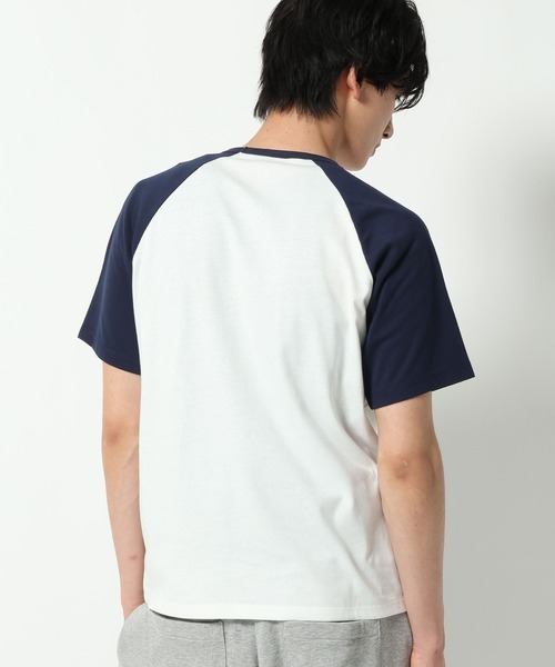 ALAND(エーランド)の「【UNISEX】ALAND/ラグランドットナンバー半袖T(Tシャツ/カットソー・レディース・ネイビー/ピンク/ブルー・SMALL/LARGE)」の19枚目の写真