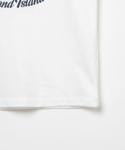 ALAND(エーランド)の「【UNISEX】ALAND/ラグランドットナンバー半袖T(Tシャツ/カットソー・レディース・ネイビー/ピンク/ブルー・SMALL/LARGE)」の16枚目の写真