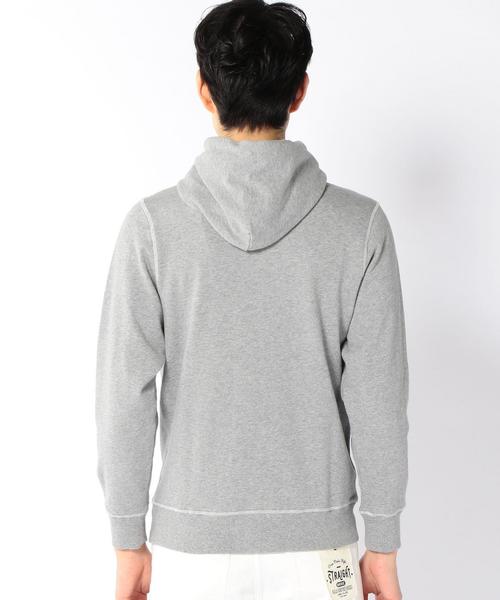 coen（コーエン）の「ミニ裏毛ジップパーカー（パーカー・メンズ・グレー/ブラック・LARGE/X-LARGE/MEDIUM/SMALL）」の3枚目の写真