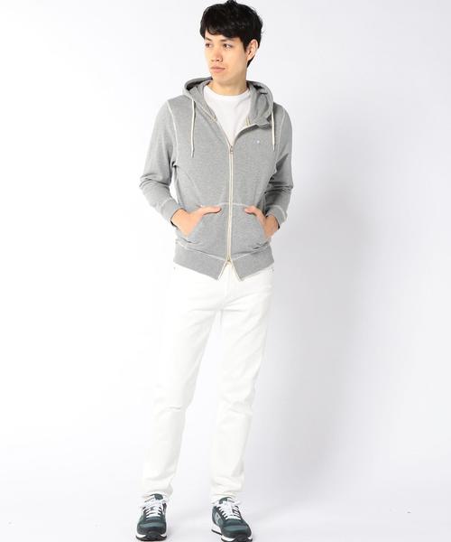 coen（コーエン）の「ミニ裏毛ジップパーカー（パーカー・メンズ・グレー/ブラック・LARGE/X-LARGE/MEDIUM/SMALL）」の6枚目の写真