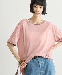 ZOZO限定サイドスリットシアーレイヤードライクTee