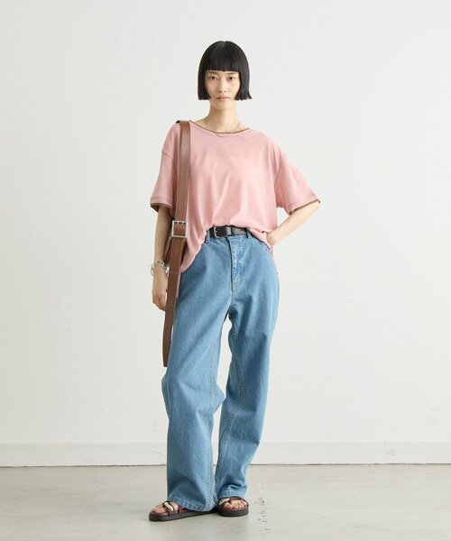 CIAOPANIC TYPY（チャオパニックティピー）の「ZOZO限定サイドスリットシアーレイヤードライクTee（Tシャツ/カットソー・レディース・ホワイト/ブラック/ミント/ピンク/グレー・ONE SIZE）」の19枚目の写真