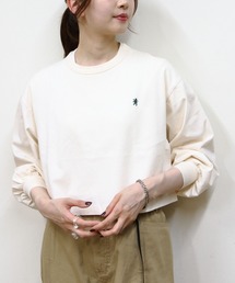 Gymphlex/ジムフレックス パフスリーブクルーネックプルオーバー PUFF SLEEVE CREW NECK PULLOVER GY-C0481 CPJ