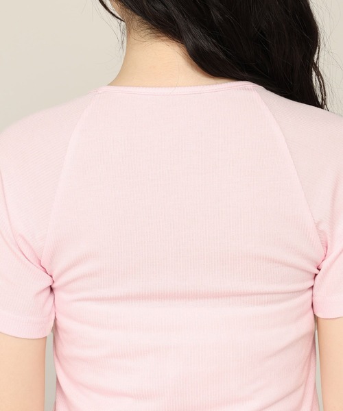 Heather(ヘザー)の「リボンレースカットTEE 1052827(Tシャツ/カットソー・レディース・アイボリー/ピンク/ブラウン・FREE)」の22枚目の写真
