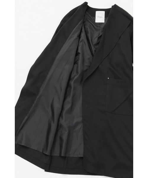 LIMITLESS LUXURY（リミットレスラグジュアリー）の「LONGガウンコート◆（その他アウター・レディース・ベージュ/ブラック/カーキ・FREE）」の10枚目の写真