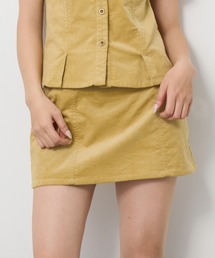 SLY | BELTED CORDUROY S/SKORT ベルテッドコーデュロイショートスコート 秋服 冬服(スカート)