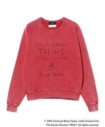 International Gallery BEAMS | 【別注】U/MUSIC × IG / DANIEL JOHNSTON IT'S A GROOVY グラフィック スウェット(スウェット)