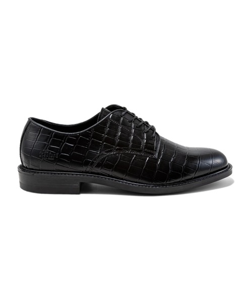 CONZ(コンズ)の「CLASSIC PLAIN TOE BLACK CROCODILE(ドレスシューズ・メンズ・ブラック・26.5/26/25.5/25)」の5枚目の写真
