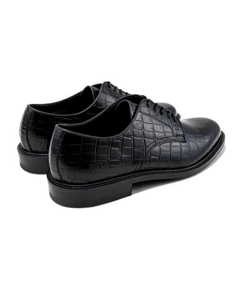 CONZ(コンズ)の「CLASSIC PLAIN TOE BLACK CROCODILE(ドレスシューズ・メンズ・ブラック・26.5/26/25.5/25)」の6枚目の写真