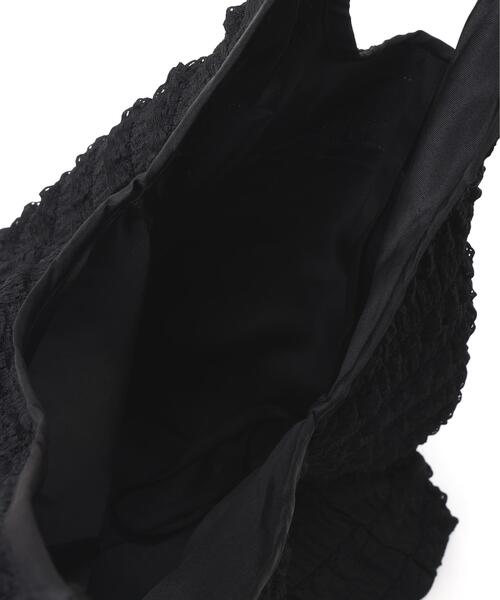 L.H.P（エルエイチピー）の「MAVYTH/メヴィス/FRILL MARCHE BAG（ショルダーバッグ・レディース・アイボリー/ブラック・F）」の14枚目の写真