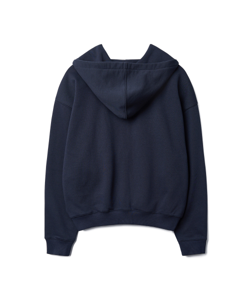 TTUDEMENT(トュードメント)の「TT LOGO HOODED ZIP-UP_NAVY(パーカー・レディース・その他・SMALL/MEDIUM)」の5枚目の写真