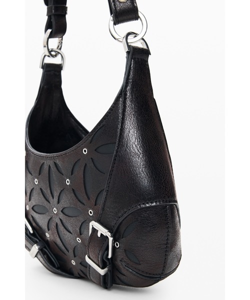 Desigual(デシグアル)の「Punk studded mini 2way bag / パンクスタッズミニ2wayバッグ(ハンドバッグ・レディース・ブラック・FREE)」の4枚目の写真
