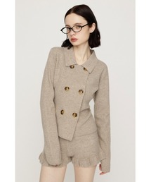 DOUBLE BUTTON KNIT JK ダブルボタンニットジャケット 秋服