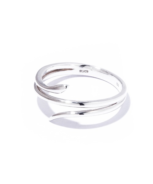 les bonbon(ルボンボン)の「【les bonbon】serpent ring/セルペント リング 蛇 シルバー ゴールド(リング・レディース・ゴールド/シルバー・#11/#9/#15/#13)」の6枚目の写真