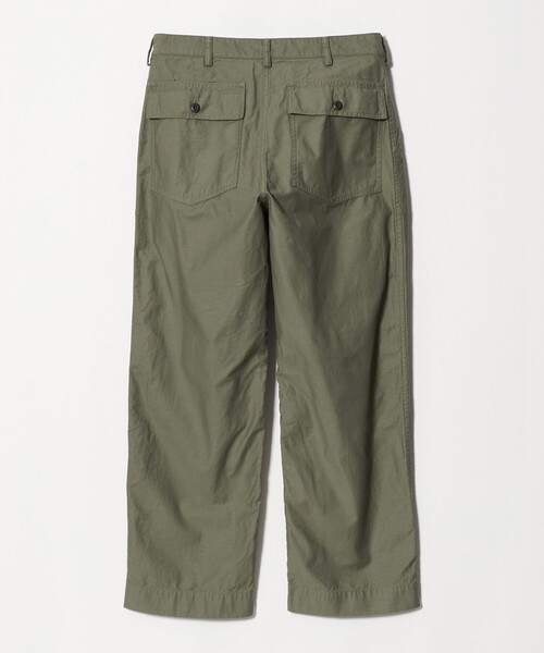 UNITED ARROWS（ユナイテッドアローズ）の「オーガニックコットン バックサテン ファティーグパンツ（その他パンツ・メンズ・オリーブ・L/XL/S/M）」の9枚目の写真