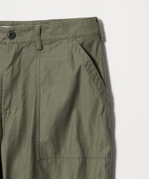 UNITED ARROWS（ユナイテッドアローズ）の「オーガニックコットン バックサテン ファティーグパンツ（その他パンツ・メンズ・オリーブ・L/XL/S/M）」の11枚目の写真