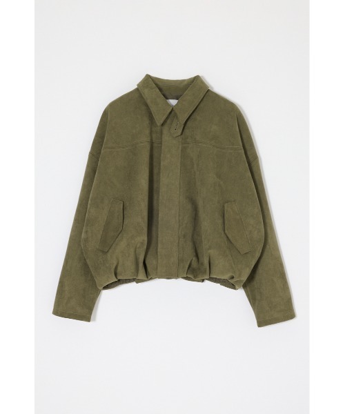 MOUSSY（マウジー）の「【26年AW新作】F/SUEDE ブルゾン（ブルゾン・レディース・カーキ/ネイビー/ブラウン・FREE）」の2枚目の写真