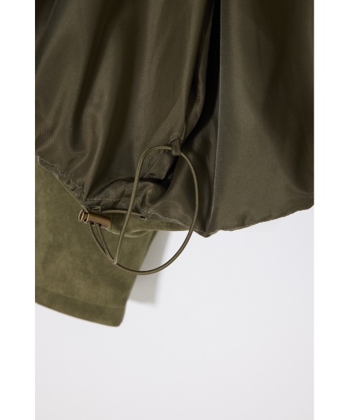MOUSSY（マウジー）の「【26年AW新作】F/SUEDE ブルゾン（ブルゾン・レディース・カーキ/ネイビー/ブラウン・FREE）」の10枚目の写真