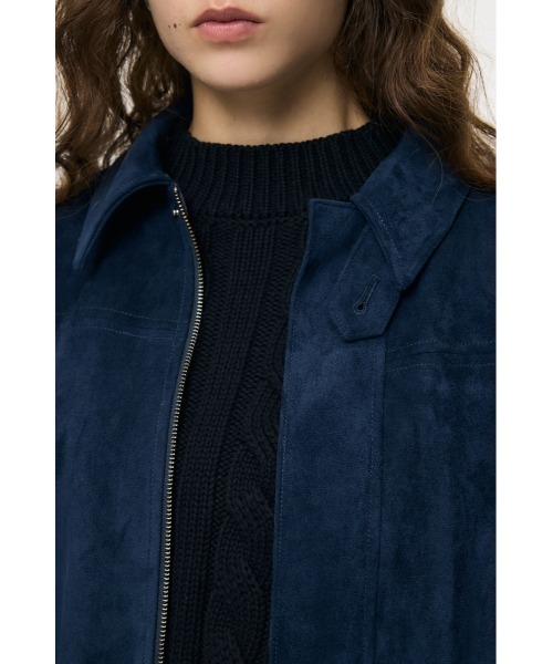 MOUSSY（マウジー）の「【26年AW新作】F/SUEDE ブルゾン（ブルゾン・レディース・カーキ/ネイビー/ブラウン・FREE）」の17枚目の写真