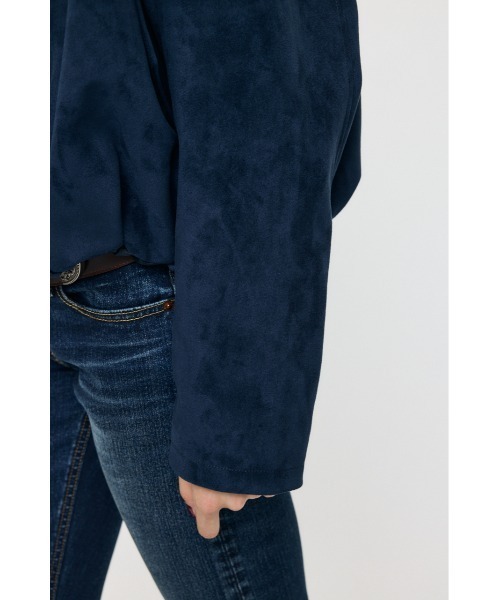 MOUSSY（マウジー）の「【26年AW新作】F/SUEDE ブルゾン（ブルゾン・レディース・カーキ/ネイビー/ブラウン・FREE）」の18枚目の写真