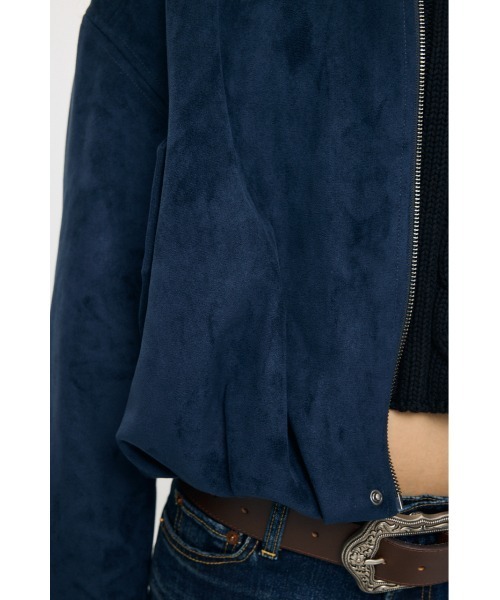 MOUSSY（マウジー）の「【26年AW新作】F/SUEDE ブルゾン（ブルゾン・レディース・カーキ/ネイビー/ブラウン・FREE）」の20枚目の写真